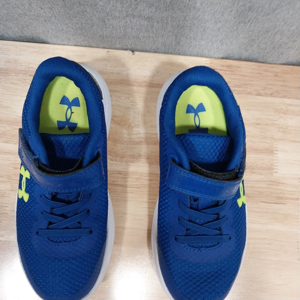 Under Armour Surge 2 Kids Running Shoes Sneakers 12K Blue